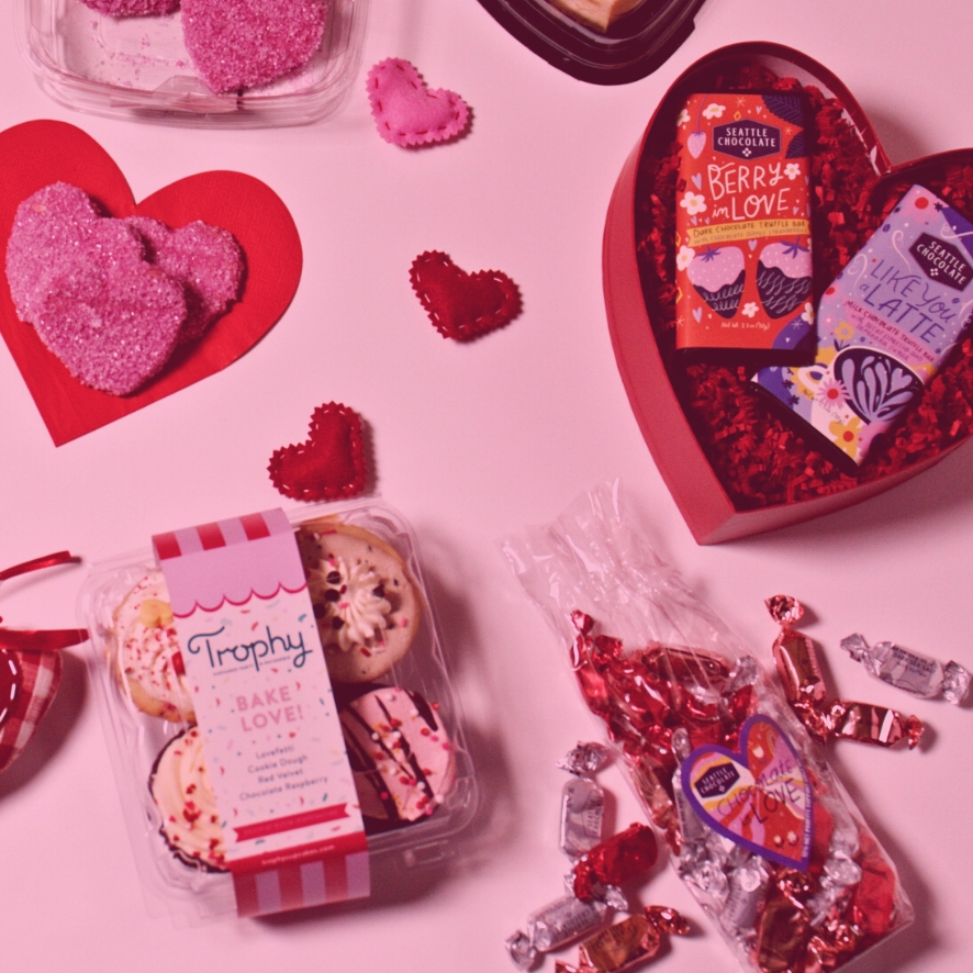 Valentine's Day sweets and treats